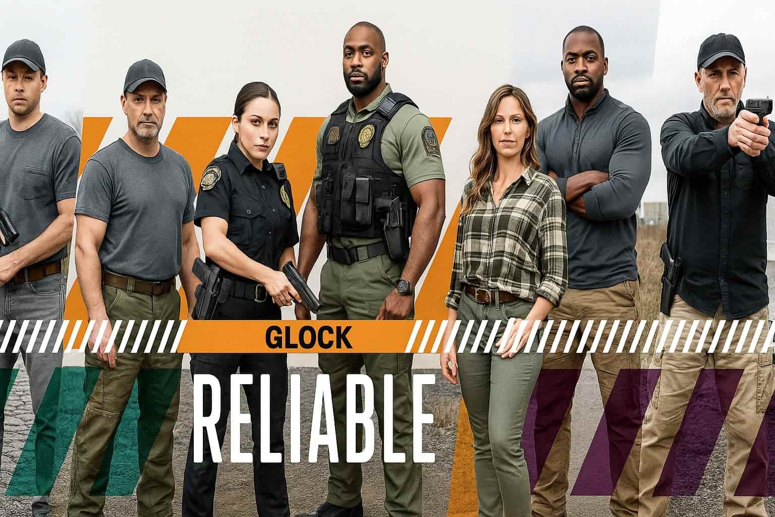 USA Glock Banner